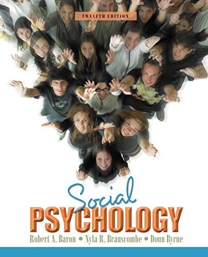 Stock image for Social Psychology: United States Edition for sale by Revaluation Books