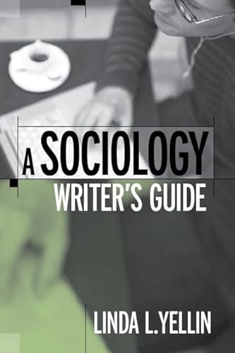 Imagen de archivo de A Sociology Writer's Guide a la venta por Better World Books