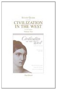 Stock image for Study Guide for Civilization in the West (Combined Volume and Volume 2) for sale by ThriftBooks-Atlanta