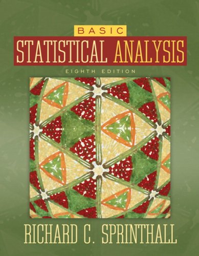 Stock image for Basic Statistical Analysis Value Package (includes SPSS 15.0 CD) for sale by Iridium_Books