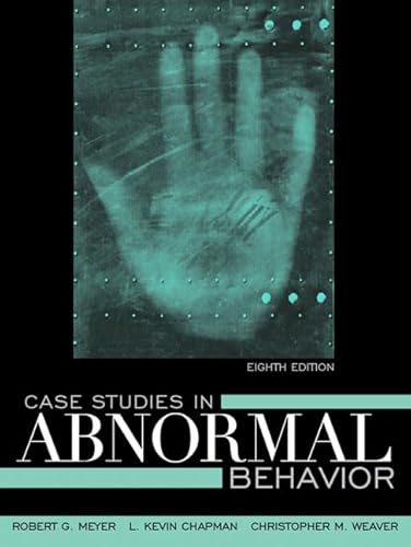 Beispielbild fr Case Studies in Abnormal Behavior (8th Edition) zum Verkauf von Wonder Book