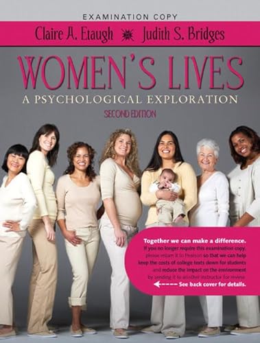 Stock image for Women's Lives: A Psychological Exploration (2nd Edition) for sale by BooksRun