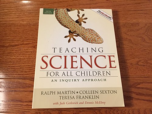 Imagen de archivo de Teaching Science for All Children: An Inquiry Approach a la venta por Krak Dogz Distributions LLC