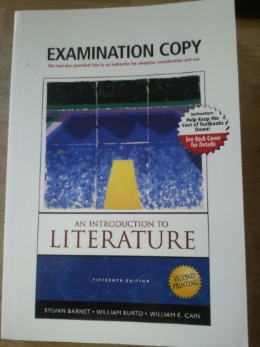 9780205599097: An Introduction to Literature
