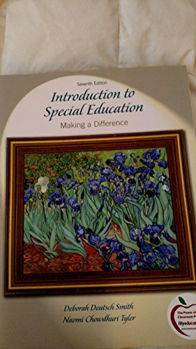 Beispielbild fr Introduction to Special Education: Making A Difference zum Verkauf von New Legacy Books