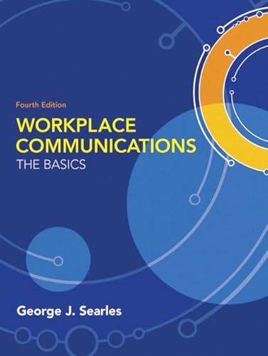 Imagen de archivo de Workplace Communications: The Basics, 4th a la venta por a2zbooks