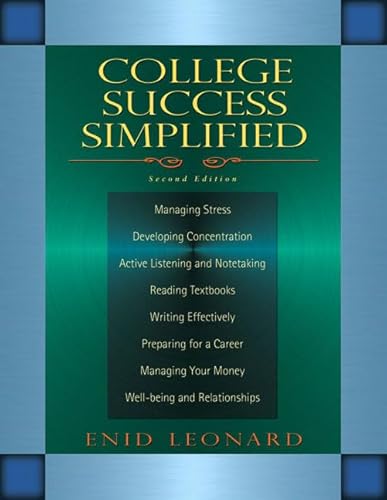 Beispielbild fr College Success Simplified zum Verkauf von Better World Books