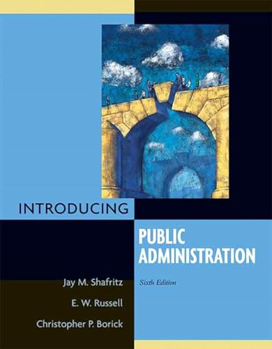 Imagen de archivo de Introducing Public Administration a la venta por Better World Books