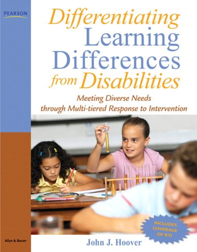 Stock image for Differentiating Learning Differences from Disabilities : Meeting Diverse Needs Through Multi-Tiered Response to Intervention for sale by Better World Books