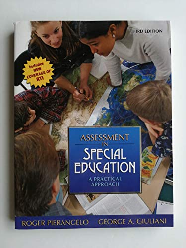 Imagen de archivo de Assessment In Special Education: A Practical Approach (3rd Edition) a la venta por BooksRun