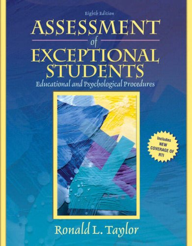 9780205608393: Assessment of Exceptional Students: Educational and Psychological Procedures: United States Edition