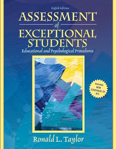 9780205608393: Assessment of Exceptional Students: Educational and Psychological Procedures (8th Edition)