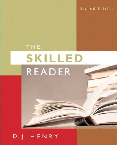 Skilled Reader (with MyReadingLab Access) Value Package (includes Developing Vocabulary) (9780205608546) by Henry, D. J.; Pongratz, Susan G.