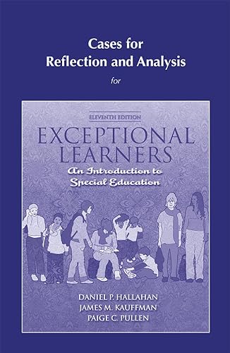 Beispielbild fr Cases for Reflection and Analysis for Exceptional Learners zum Verkauf von Blackwell's
