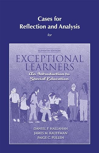 Imagen de archivo de Cases for Reflection and Analysis for Exceptional Learners: Introduction to Special Education a la venta por ThriftBooks-Atlanta