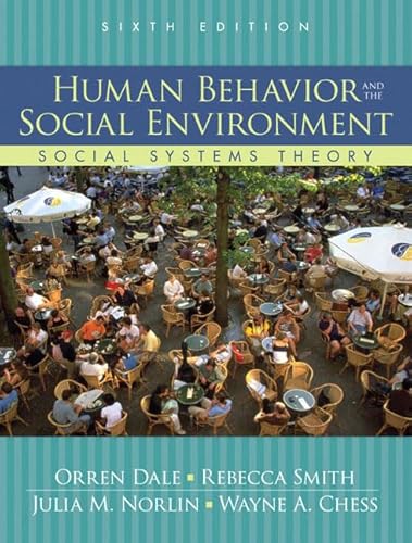 Beispielbild fr Human Behavior and the Social Environment : Social Systems Theory zum Verkauf von Better World Books