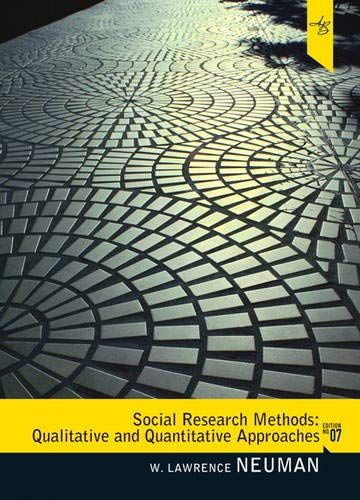 Stock image for Social Research Methods: Qualitative and Quantitative Approaches (7th Edition) for sale by BooksRun