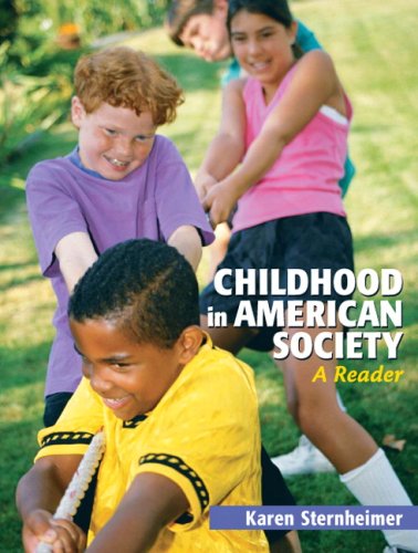 Beispielbild fr Childhood in American Society: A Reader zum Verkauf von Irish Booksellers