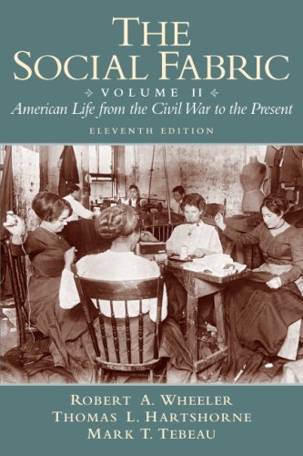 Beispielbild fr Social Fabric, The, Volume 2 (11th Edition) zum Verkauf von Your Online Bookstore