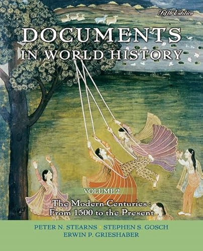 Beispielbild fr Documents in World History, Volume 2 (5th Edition) zum Verkauf von BooksRun