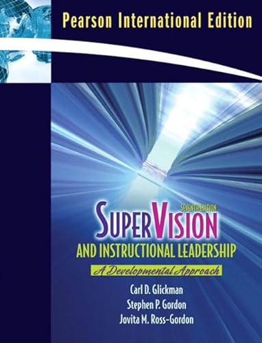 9780205620456: SuperVision and Instructional Leadership: A Developmental Approach: International Edition