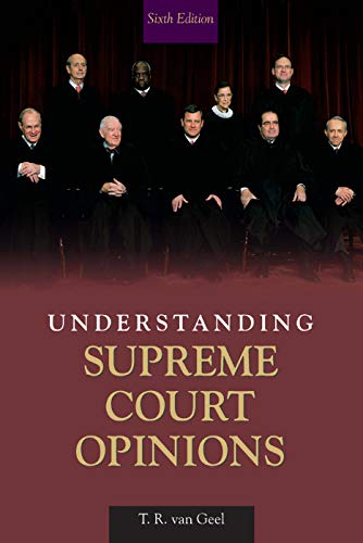 Beispielbild fr Understanding Supreme Court Opinions zum Verkauf von BooksRun