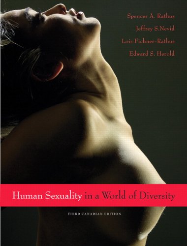 9780205622771: Human Sexuality in a World of Diversity, Third Canadian Edition