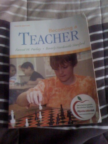 Imagen de archivo de Becoming a Teacher a la venta por ThriftBooks-Atlanta
