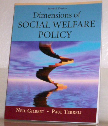 Imagen de archivo de Dimensions of Social Welfare Policy a la venta por Orion Tech