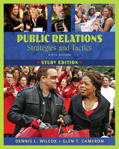 Beispielbild fr Public Relations: Strategies and Tactics, Study Edition (9th Edition) zum Verkauf von Decluttr