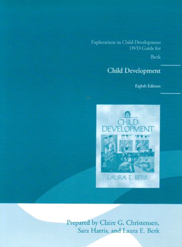 9780205626694: Explorations in Child Development DVD Guide for Child Development: Observation Video Guide