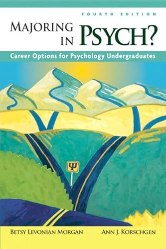 Beispielbild fr Majoring in Psych?: Career Options for Psychology Undergraduates zum Verkauf von Wonder Book