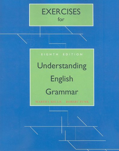 9780205626885: Exercise Book for Understanding English Grammar