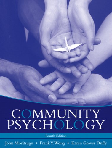 Stock image for Community Psychology (4th Edition) for sale by SecondSale