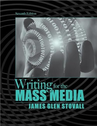 Stock image for Writing for the Mass Media for sale by New Legacy Books