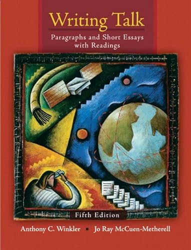 9780205628445: Writing Talk: Paragraphs and Short Essays with Readings (with MyWritingLab Student Access Code Card) (5th Edition)