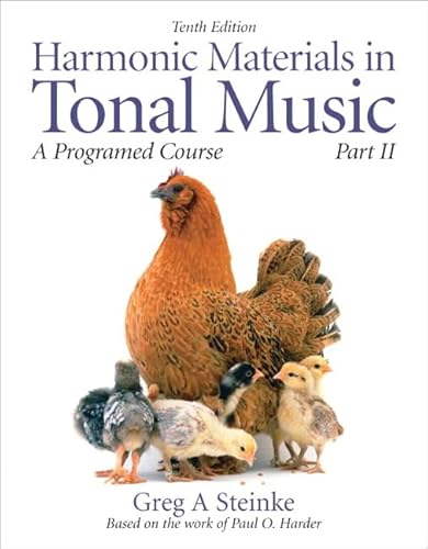 9780205629756: Harmonic Materials in Tonal Music: A Programmed Course, Part 2