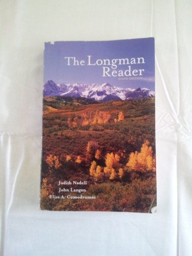 9780205632565: The Longman Reader