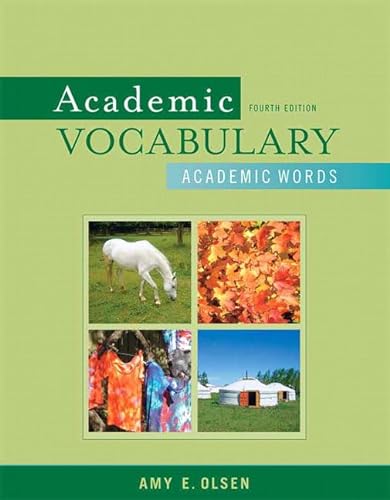 Beispielbild fr Academic Vocabulary: Academic Words (4th Edition) zum Verkauf von Green Street Books