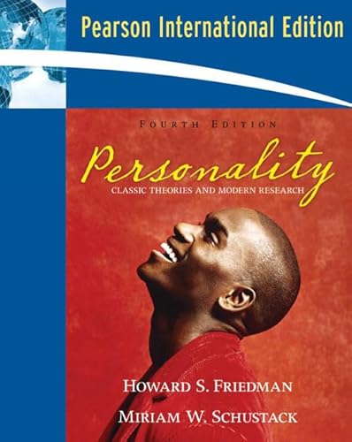 Imagen de archivo de Personality: Classic Theories and Modern Research: International Edition a la venta por WorldofBooks