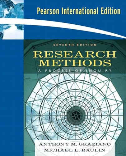 Beispielbild fr Research Methods : A Process of Inquiry: International Edition zum Verkauf von Better World Books