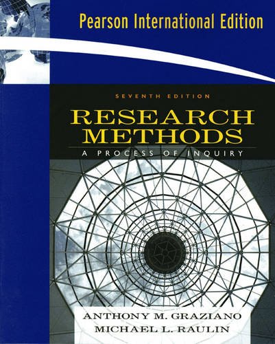 Imagen de archivo de Research Methods : A Process of Inquiry: International Edition a la venta por Better World Books