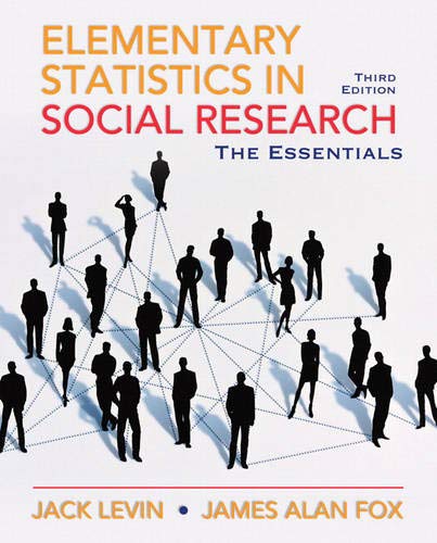 Beispielbild fr Elementary Statistics in Social Research: Essentials (3rd Edition) zum Verkauf von BooksRun