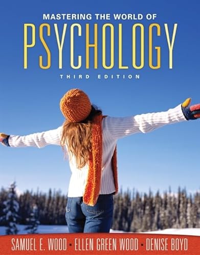 Stock image for Mastering the World of Psychology Value Pack (includes MyPsychLab with E-Book Student Access& Student Solutions Manual for Mastering the World of Psychology) for sale by Iridium_Books