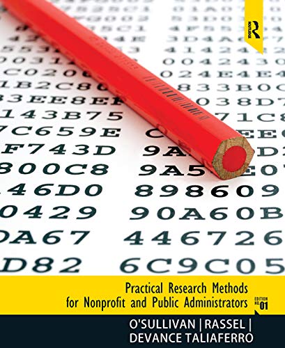 Imagen de archivo de Practical Research Methods for Nonprofit and Public Administrators a la venta por ThriftBooks-Dallas