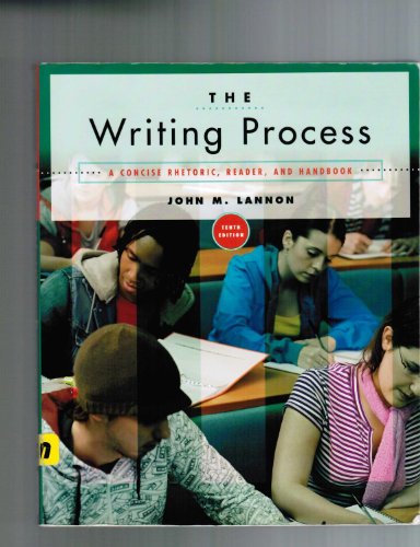 Imagen de archivo de The Writing Process : A Concise Rhetoric, Reader, and Handbook a la venta por Better World Books