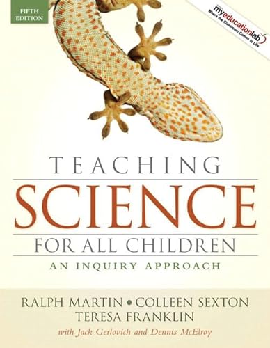 Imagen de archivo de Teaching Science for All Children: An Inquiry Approach a la venta por SecondSale