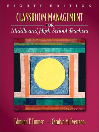 Imagen de archivo de Classroom Management for Middle and High School Teachers a la venta por SecondSale