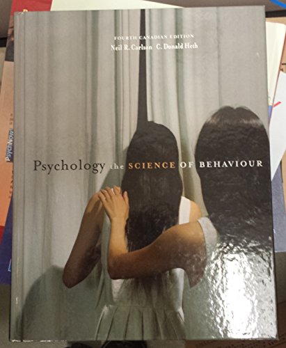 Imagen de archivo de Psychology : The Science of Behaviour a la venta por Better World Books