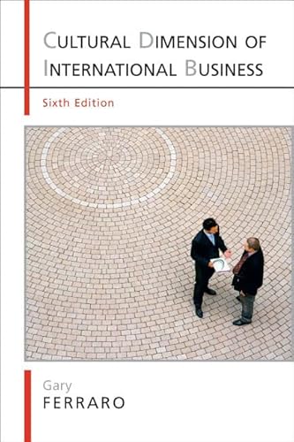 9780205645282: The Cultural Dimension of Global Business: United States Edition